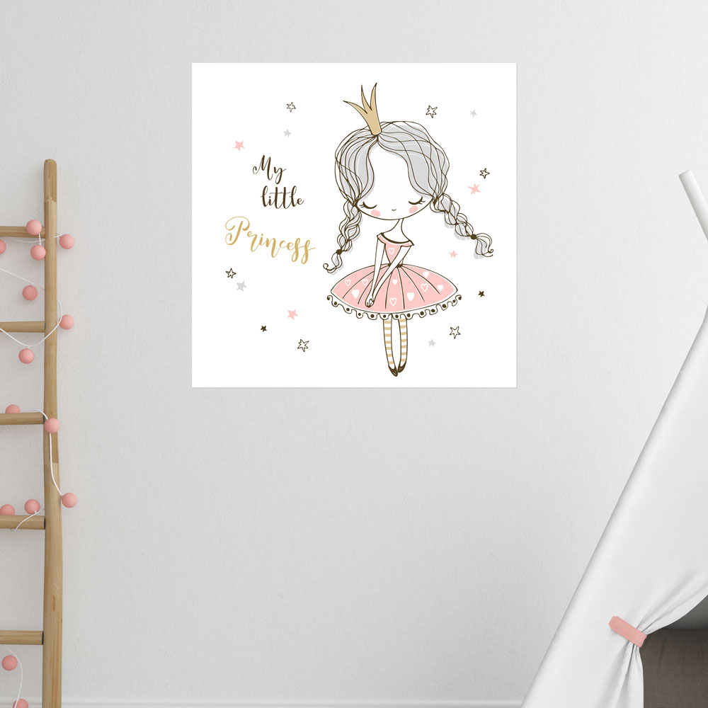 Manyetix Küçük Prenses Çocuk Odası Posteri