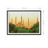 Manyetix Çerçeve Tasarımlı Sultan Ahmet Camii Posteri 3