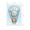 Manyetix Balon ve Aslan Tasarımlı Çocuk Odası Posteri 3
