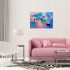 Manyetix Pembe Nilüfer Çiçeği Posteri 2
