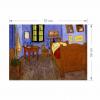 Manyetix Van Gogh Arlesdeki Yatak Odası Posteri 3