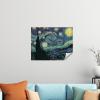 Manyetix Van Gogh Yıldızlı Gece Posteri 1