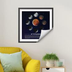 Manyetix Çerçeve Görünümlü Ay Tutulması Posteri