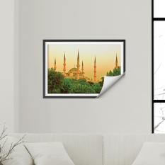 Manyetix Çerçeve Tasarımlı Sultan Ahmet Camii Posteri