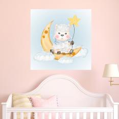 Manyetix Sevimli Kuzu Tasarımlı Çocuk Odası Posteri