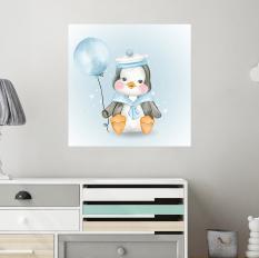 Manyetix Sevimli Penguen Çocuk Odası Posteri