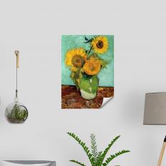 Manyetix Van Gogh Ayçiçekleri Posteri
