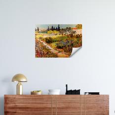 Manyetix Van Gogh Arlesde Bahçe Posteri