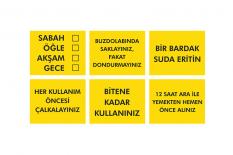 Eczane İlaç Etiketi
