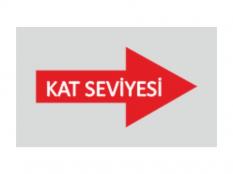Asansör Kat Seviye Etiketi