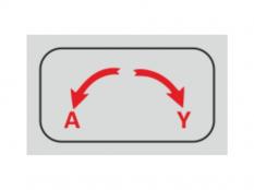 Asansör Motor Yön Etiketi Aşağı-Yukarı