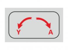 Asansör Motor Yön Etiketi Yukarı-Aşağı