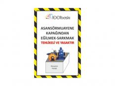 Makine Dairesi Asansör  Muayene Kapağı Etiketi