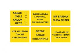 Eczane İlaç Etiketi